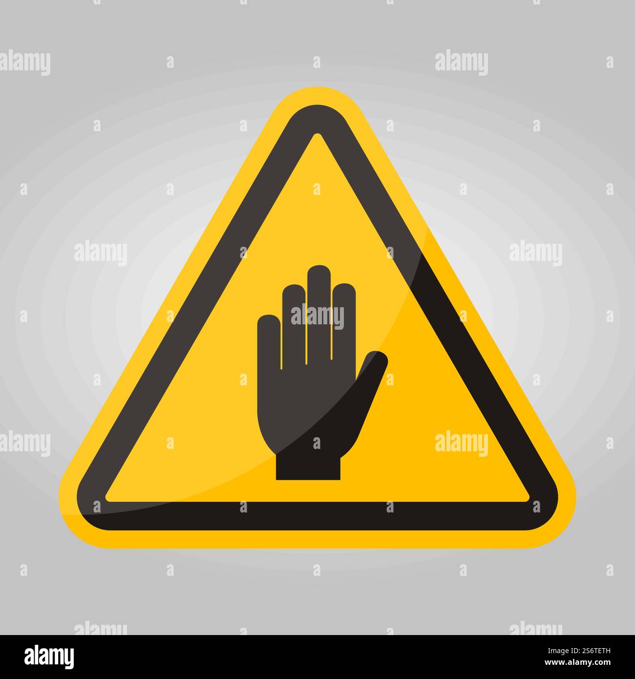 Hot Surface Do Not Touch Stock Vector Image Art Alamy