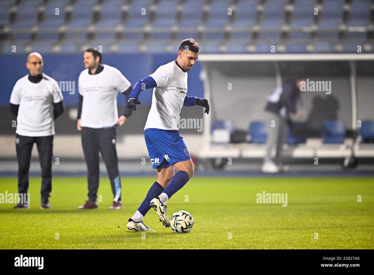 06 Adrien MONFRAY Estac During The Ligue 2 BKT Match Between Troyes