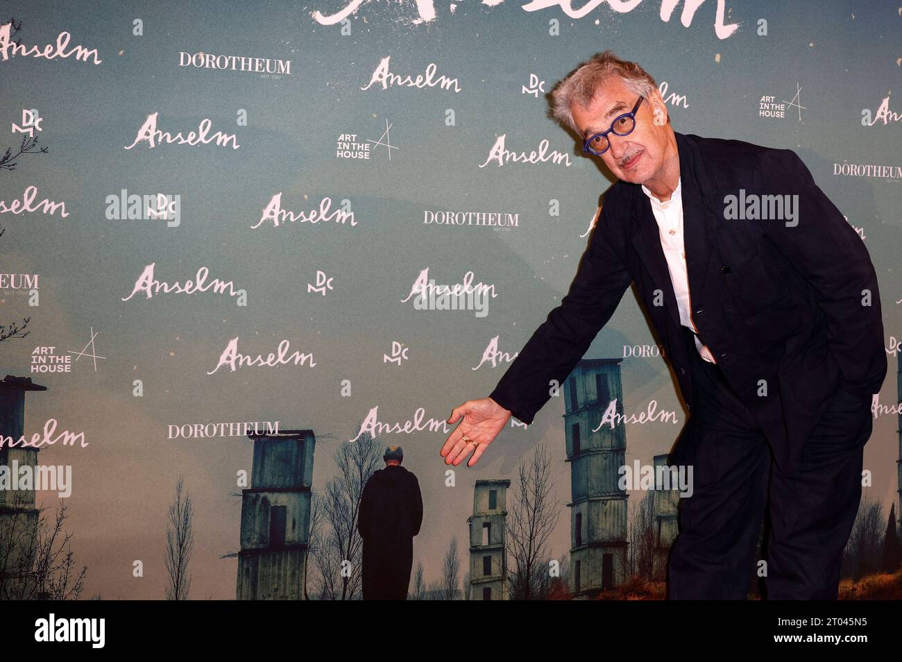 Wim Wenders Bei Der Premiere Des Dokumentarfilms Anselm Das Rauschen