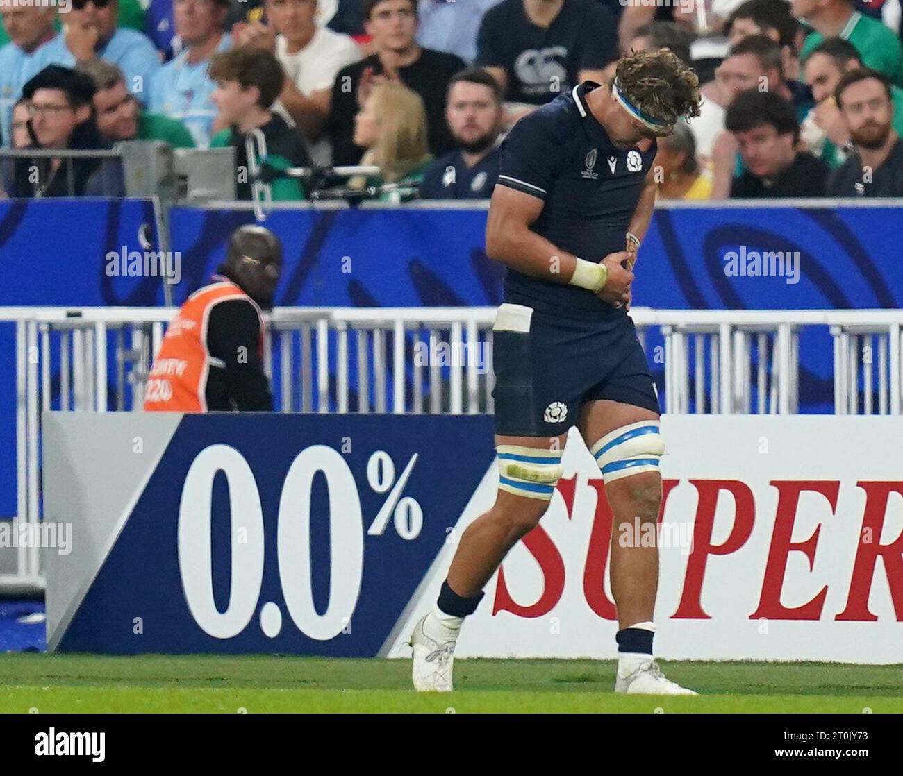 Scotland Captain Jamie Ritchie Leaves The Game With An Injury During