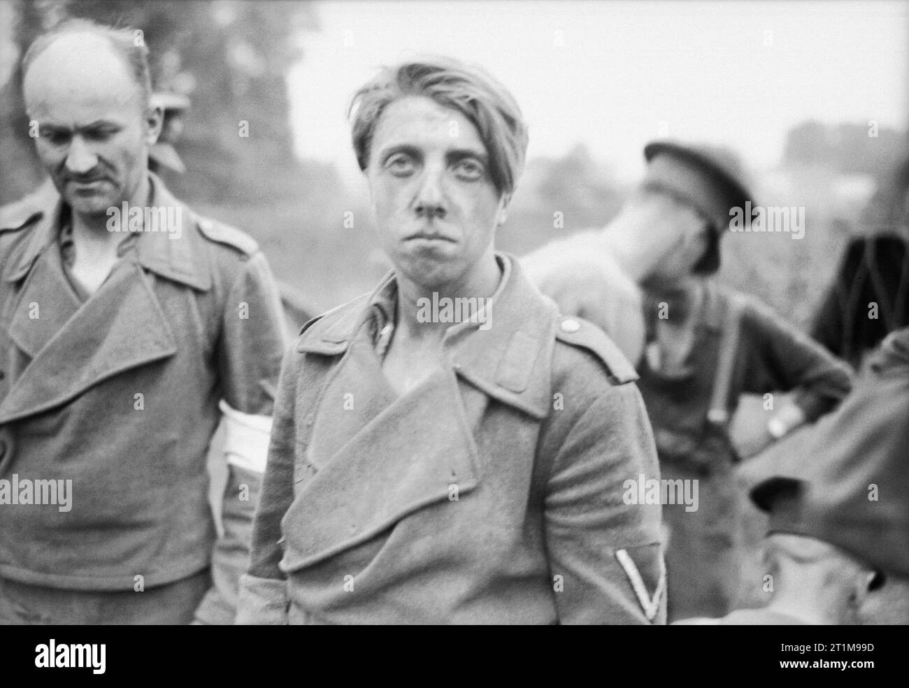 The British Army In North West Europe German Prisoners Taken