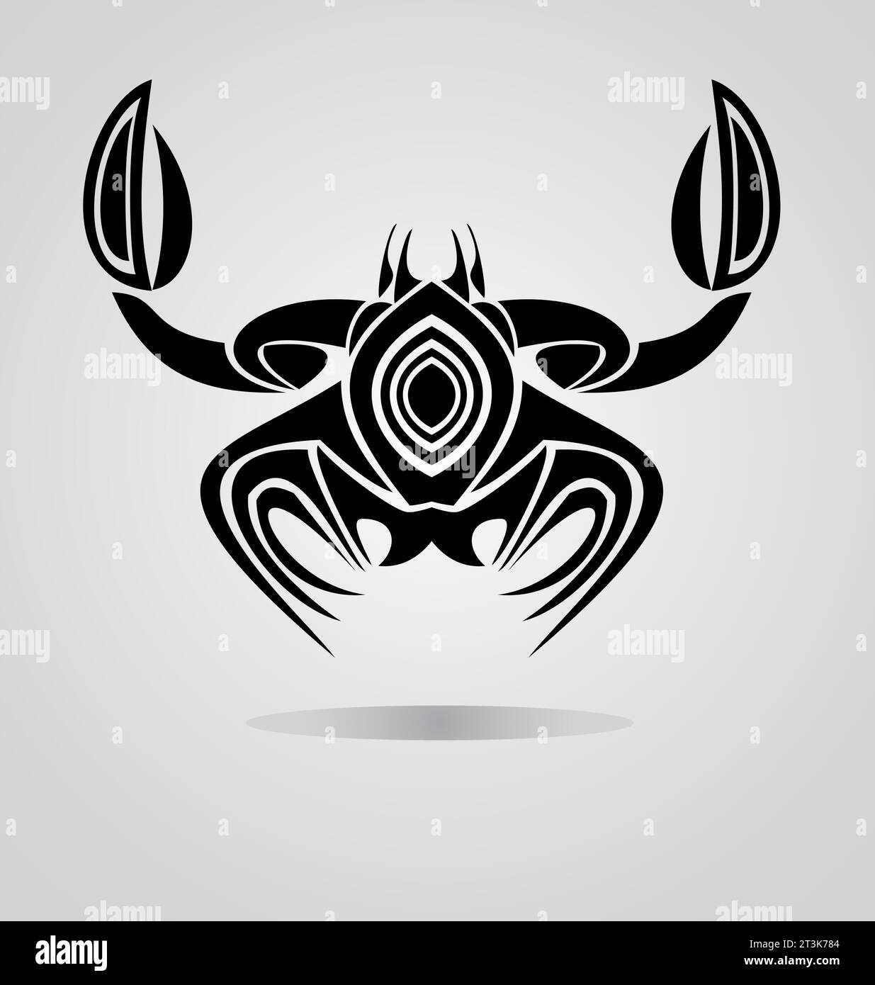 Tribal Crab Royalty Free Vector Image Stock Vector Image Art Alamy