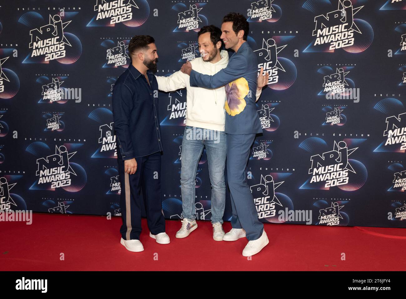 Cannes France 18th Nov 2022 Mika Kendji Girac And Vianney Attend