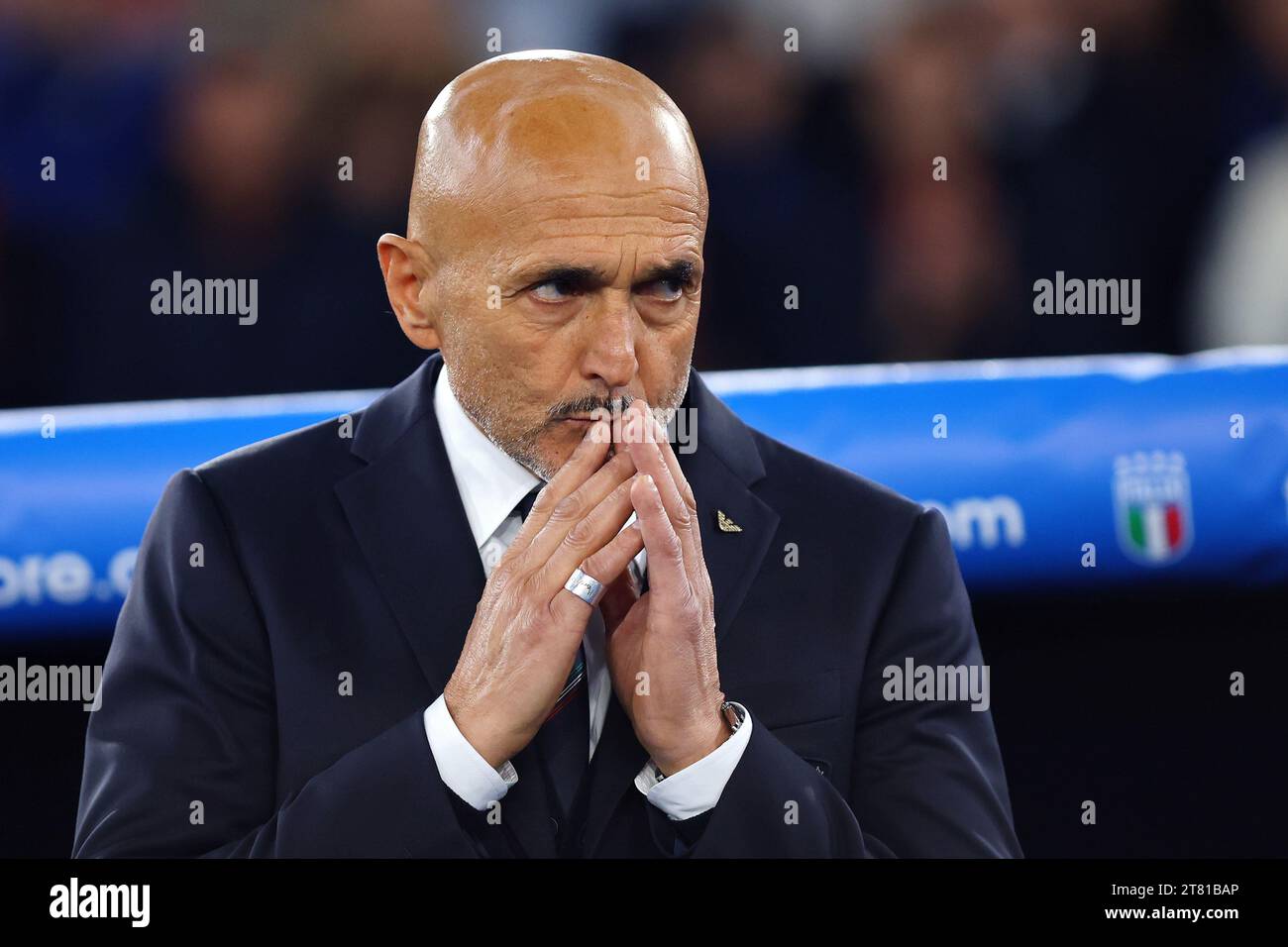 Rome Italie 17th Nov 2023 Luciano Spalletti Head Coach Of Italy