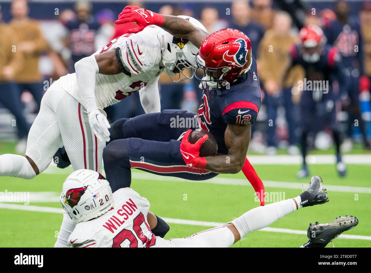 Houston TX USA 19th Nov 2023 Houston Texans Wide Receiver Nico