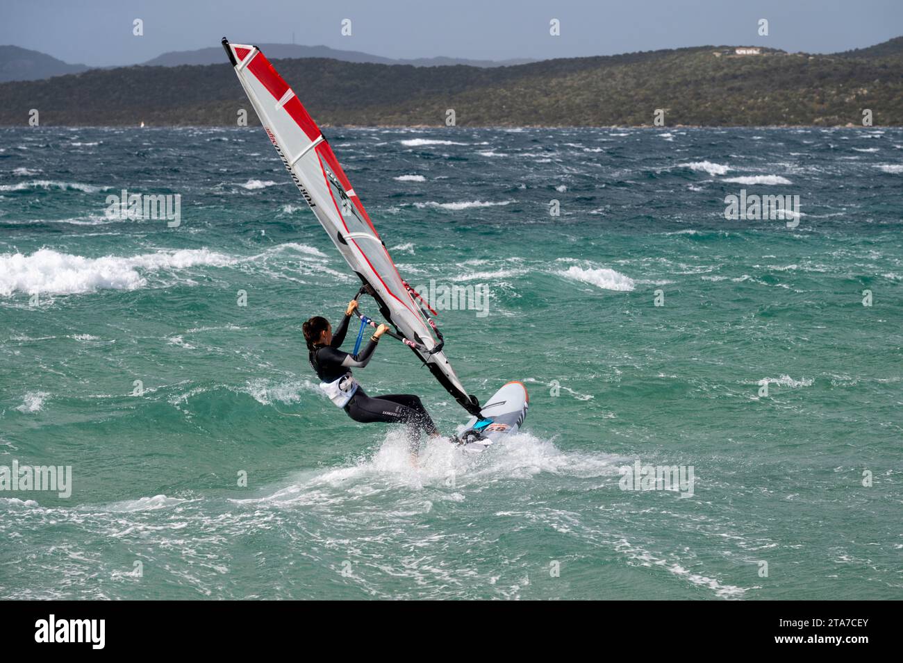 Giornata Ventosa In Sardegna Windy Day In Sardinia Stock Photo Alamy