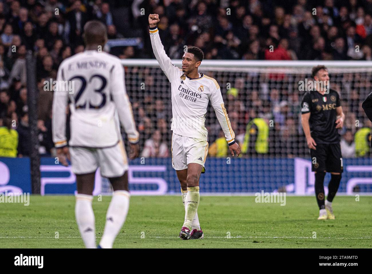 29th November 2023 Santiago Bernabeu Stadium Madrid Spain Champions