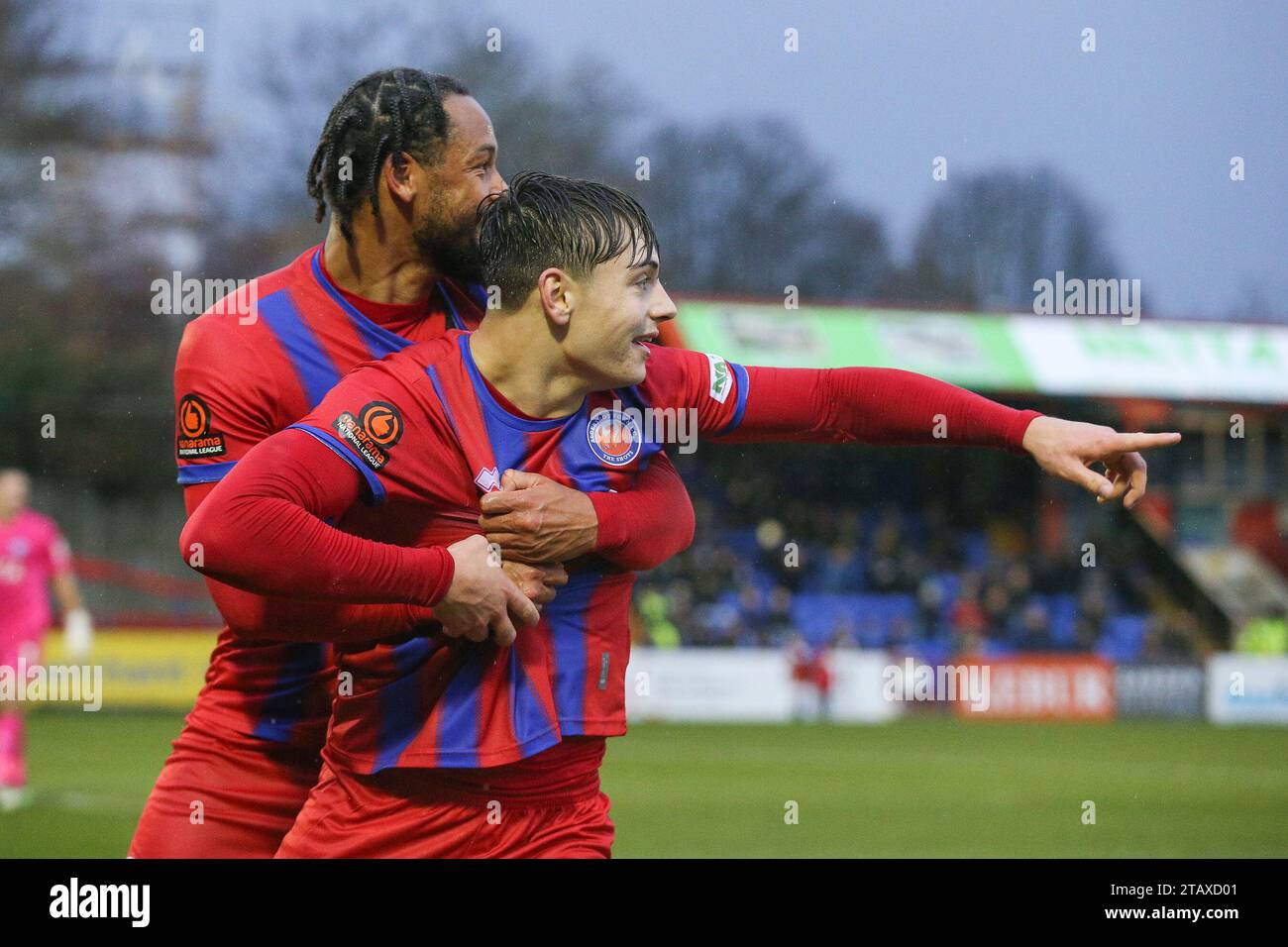 Aldershot Uk Rd Dec Aldershot Town Midfielder Josh Stokes