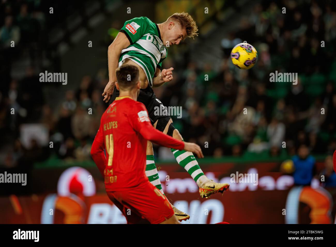 Viktor Gyokeres During Liga Portugal 23 24 Game Between Sporting CP And