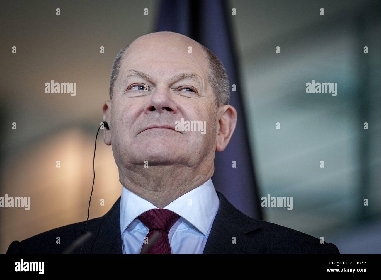 Berlin Germany 11th Dec 2023 Federal Chancellor Olaf Scholz SPD