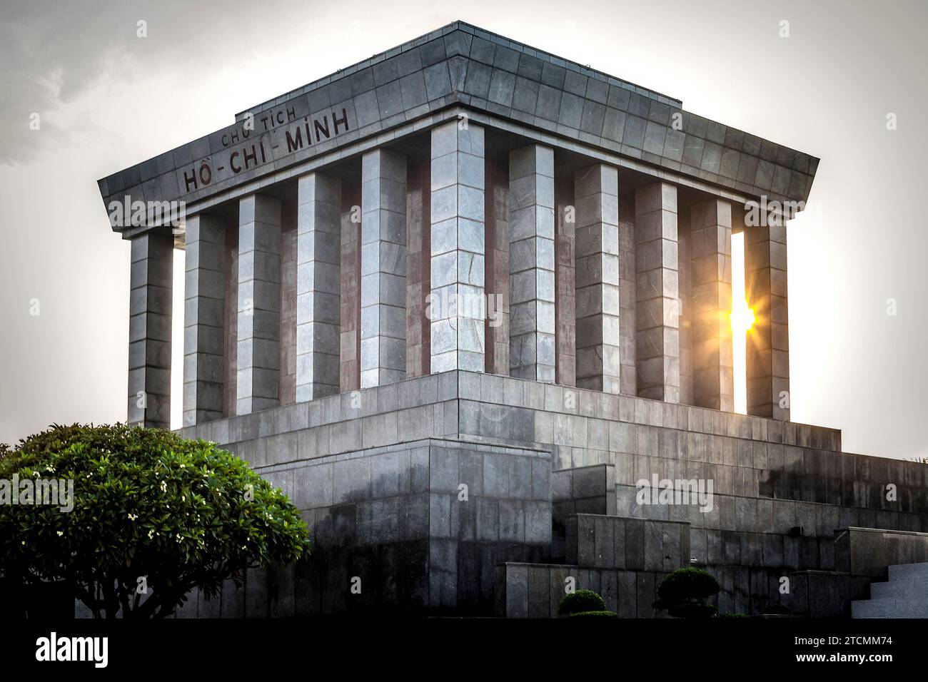 Ho Chi Minh Mausoleum In Hanoi Vietnam Stock Photo Alamy