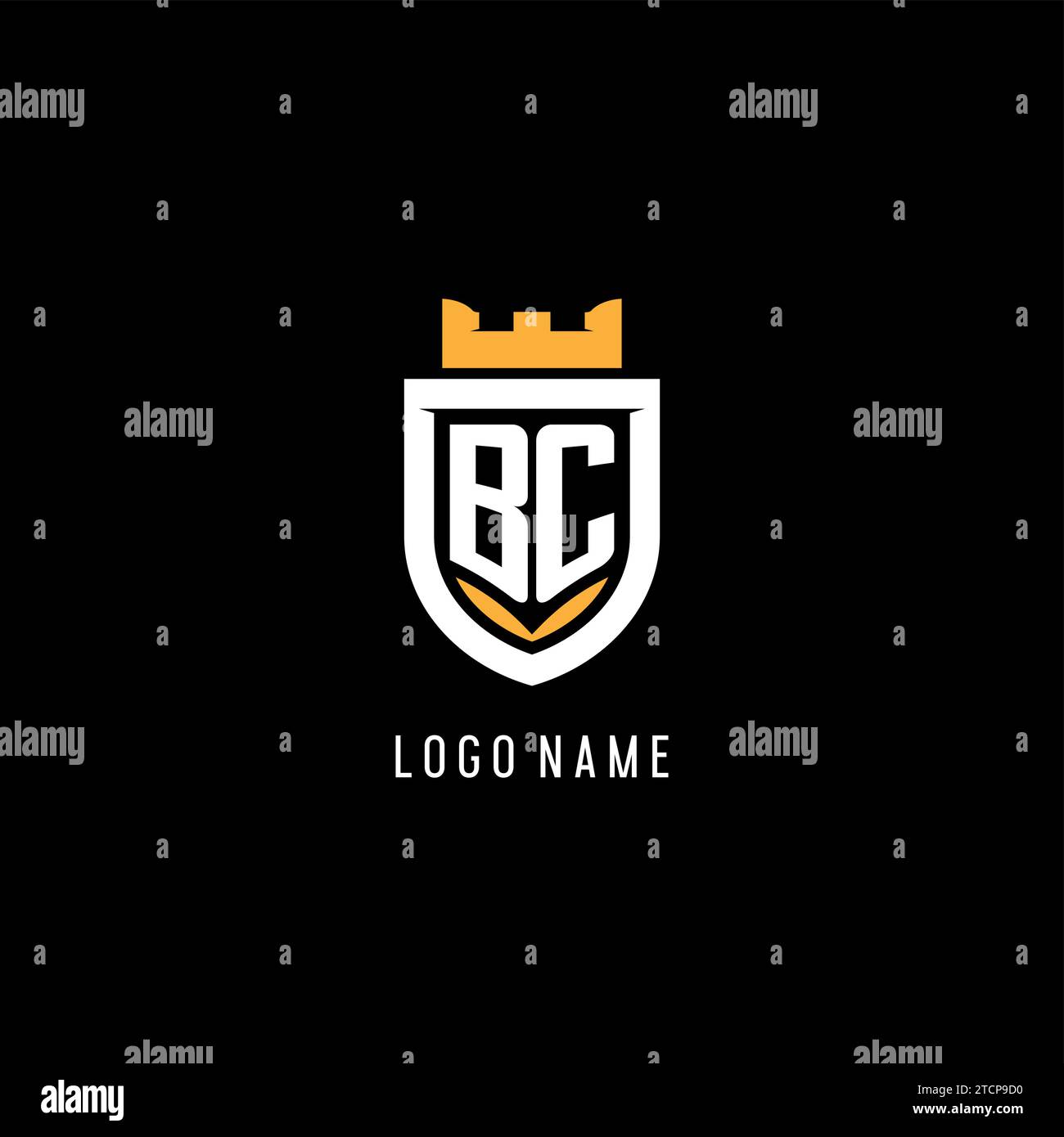 Bc Gaming Logo Stock Vector Images Alamy