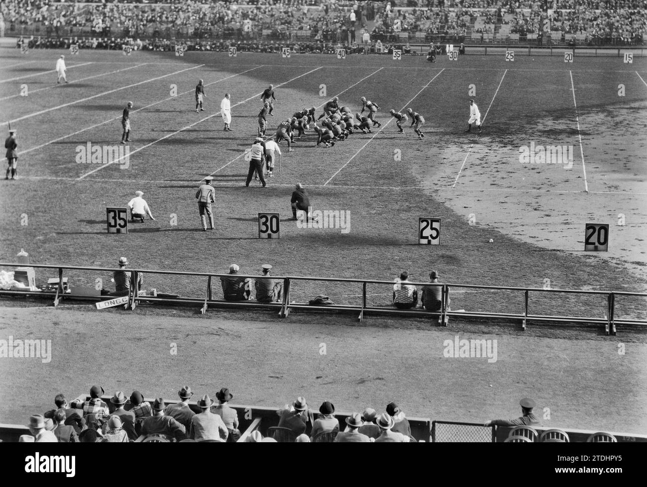 Photograph Of Football Action Army Vs Notre Dame Yankee Stadium New