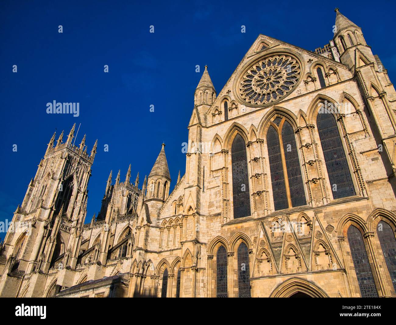 York UK Nov 24 2023 The South Transept Of York Minster In Northern