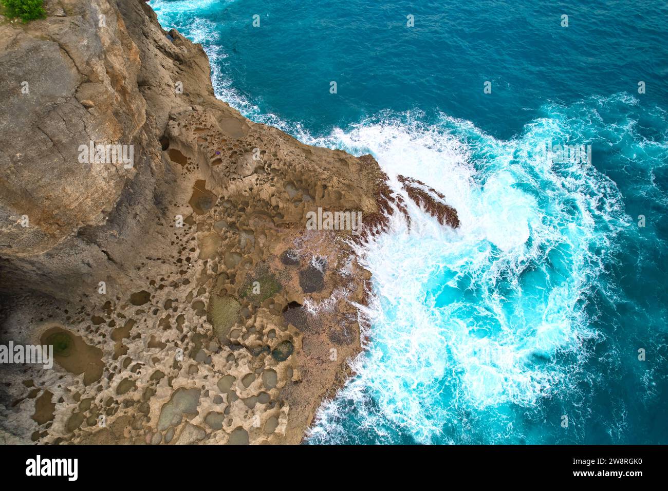 Cinematic Aerial Landscape Shots Of The Beautiful Island Of Nusa Penida