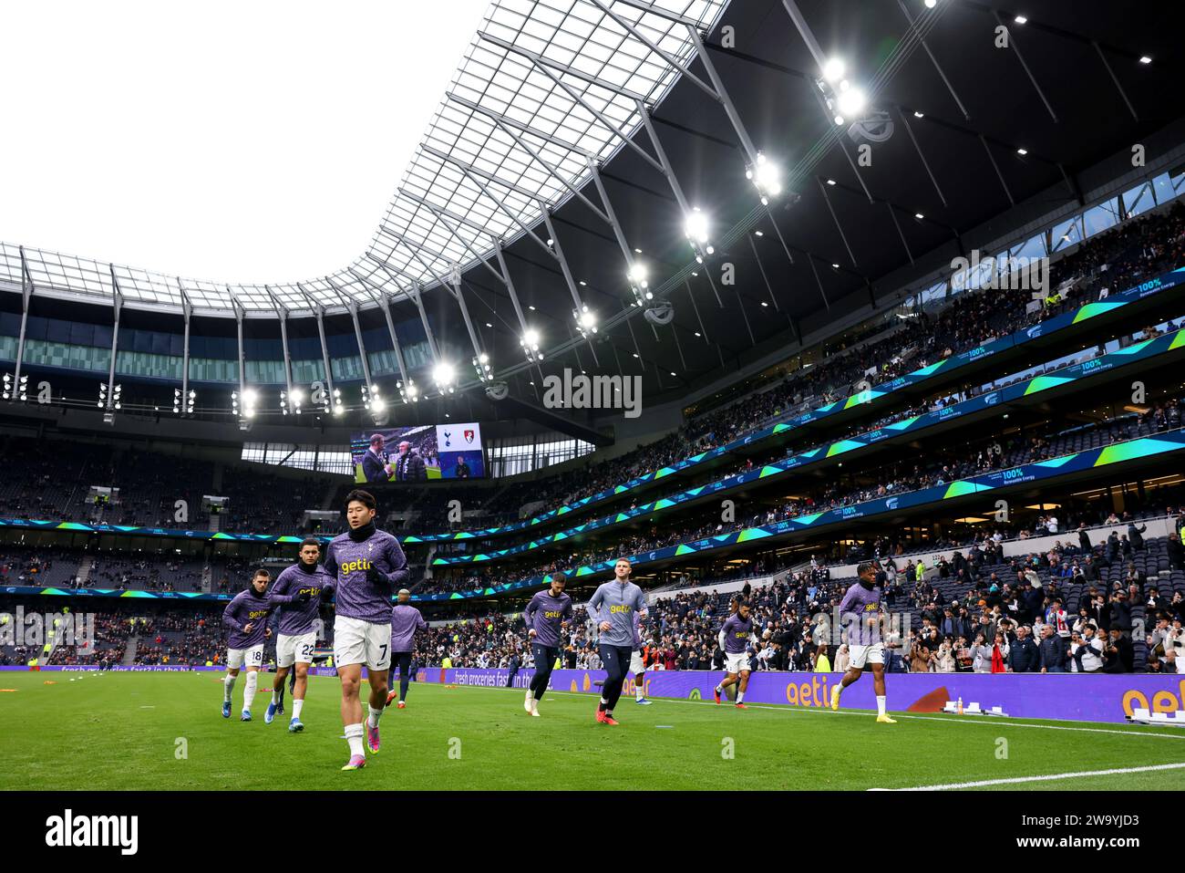 Tottenham Hotspur Stadium London UK 31st Dec 2023 Premier League