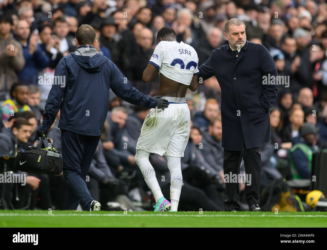 London UK 31st Dec 2023 Tottenham Hotspur V AFC Bournemouth