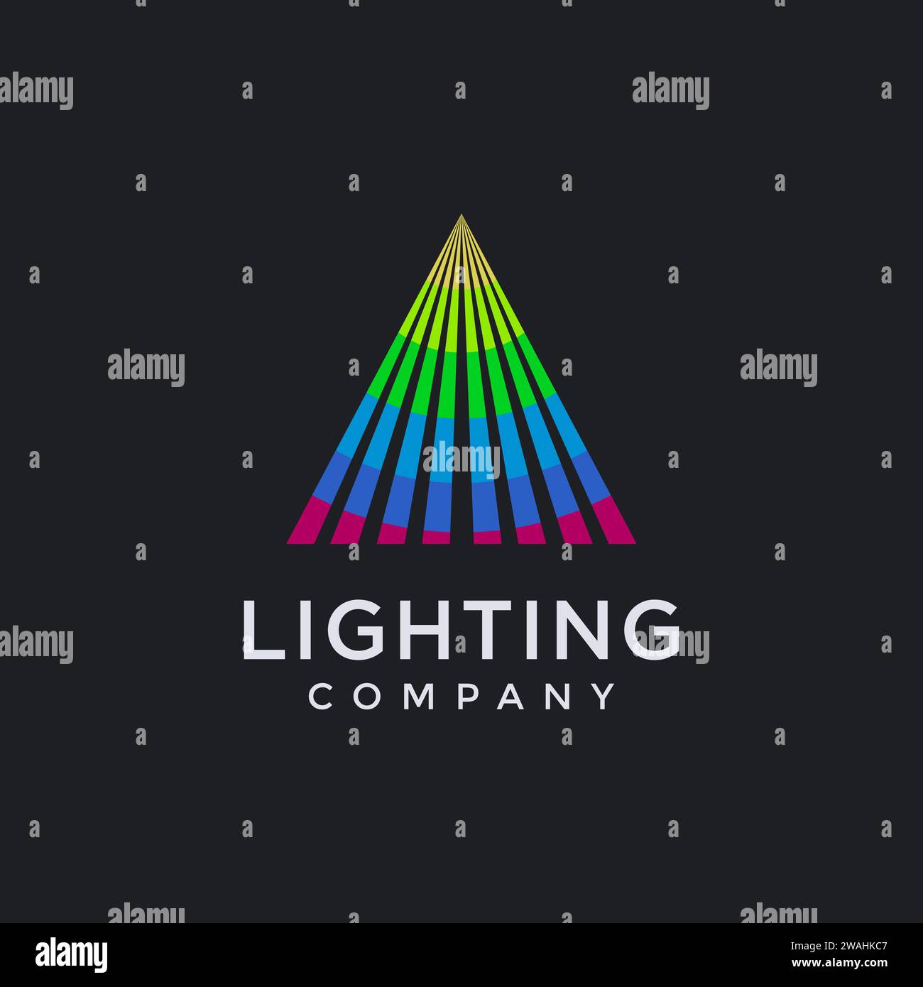 Colorful Light Art Performance Show Stock Vector Images Alamy