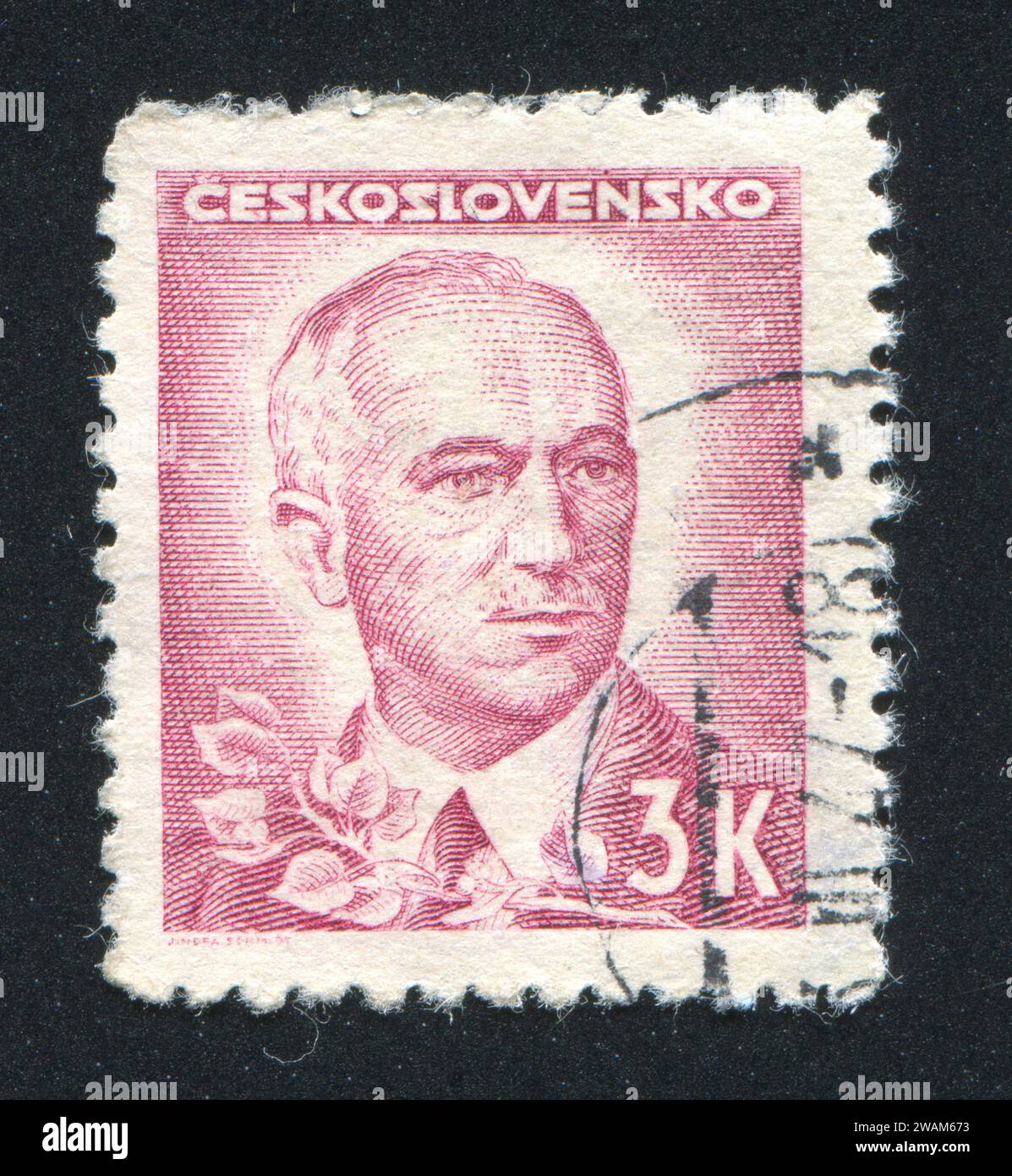 Czechoslovakia Circa Stamp Printed By Czechoslovakia Shows