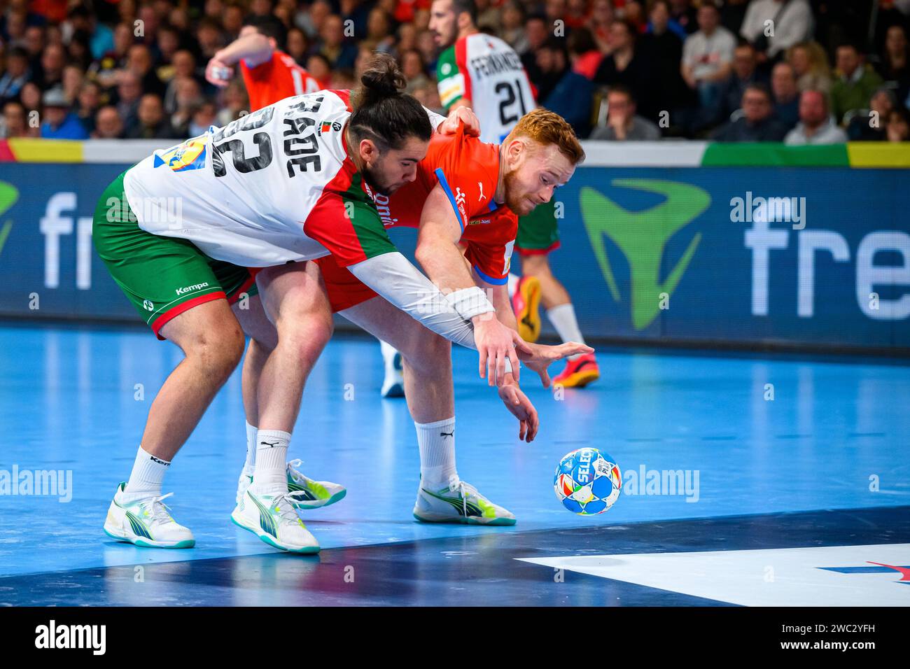 Munich Germany 13th Jan 2024 Handball European Championship Czech