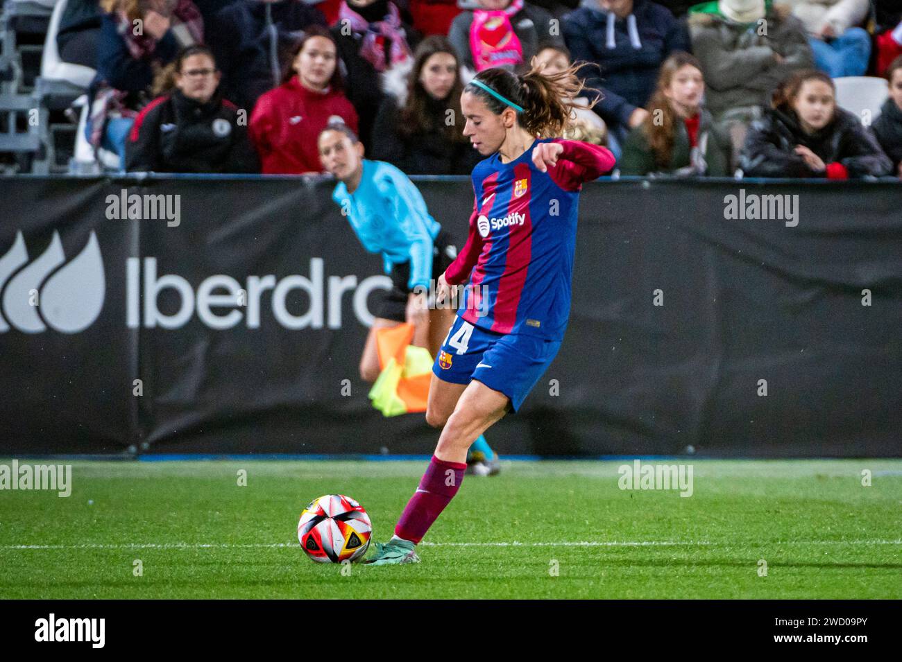 Leganes Madrid Spain 17th Jan 2024 Aitana Bonmati Of Barcelona