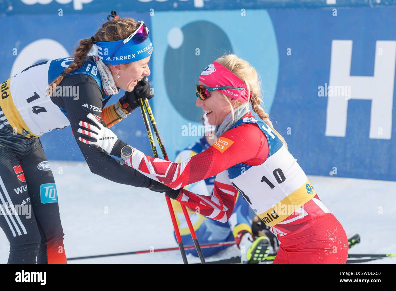 Oberhof Deutschland Th Jan Von Links Katharina Hennig Ger