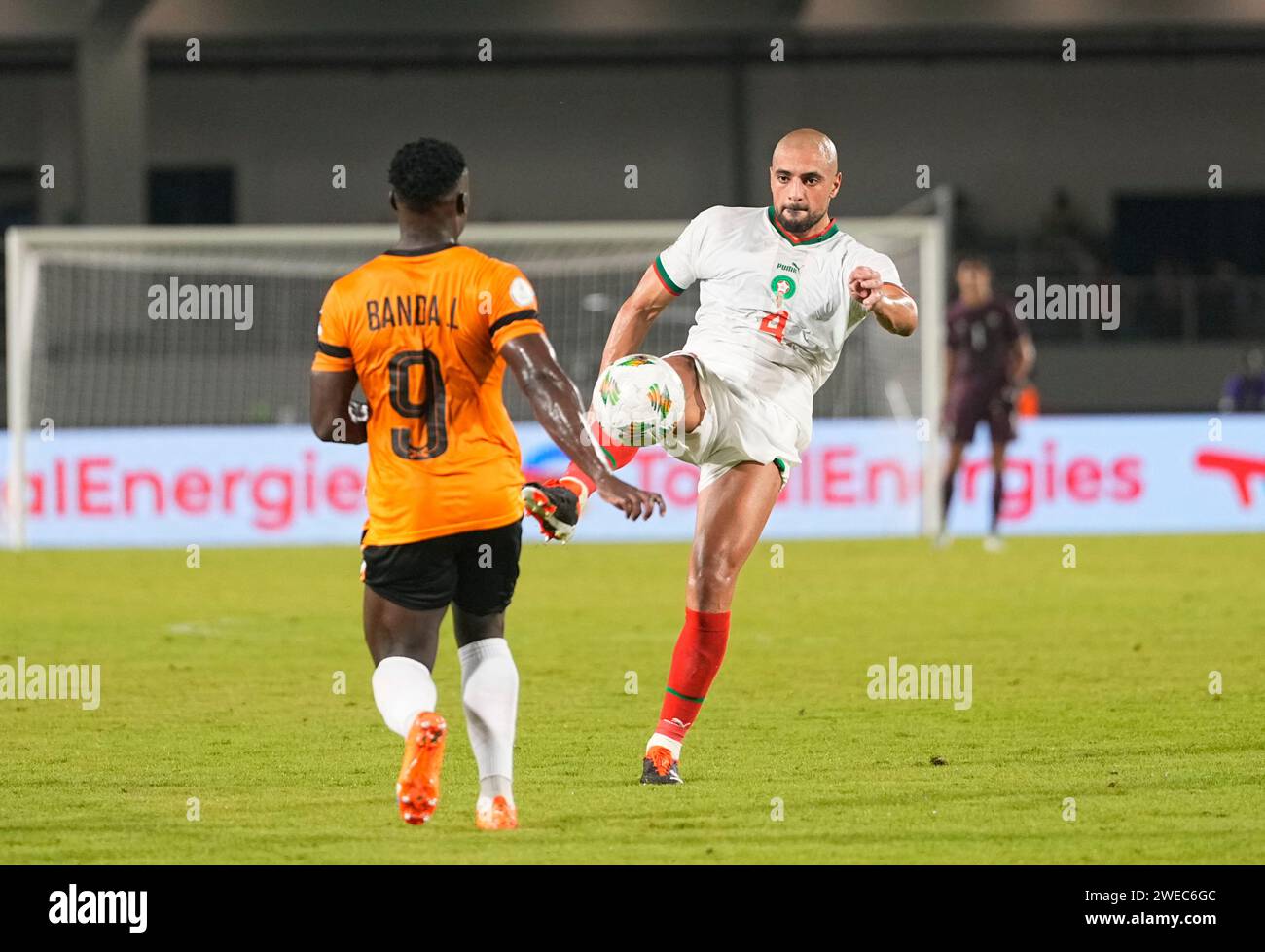 January 24 2024 Sofyan Amrabat Morocco During A African Cup Of