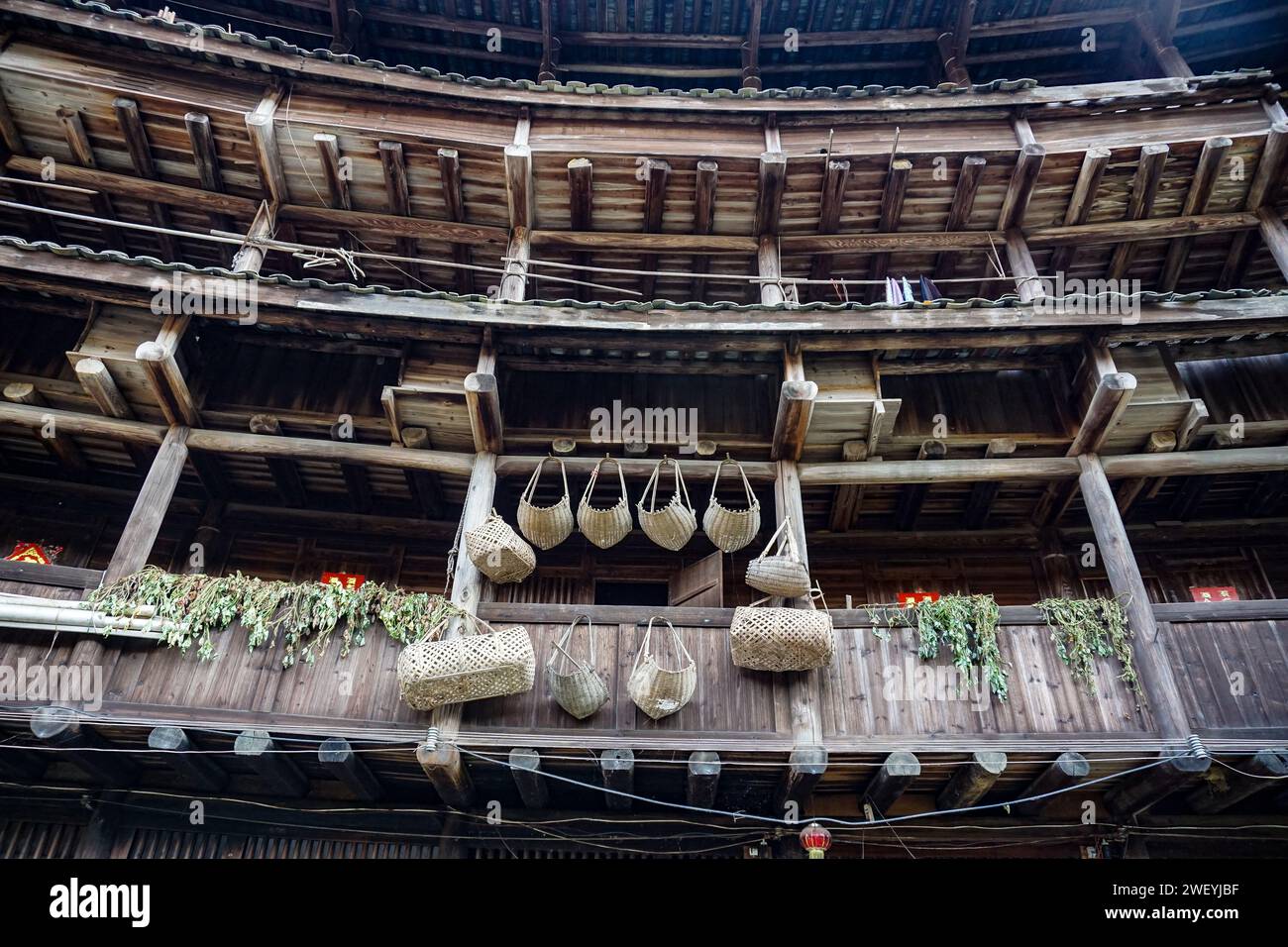 Shunyu Lou One Of The Largest Tulou Rammed Earth Buildings In