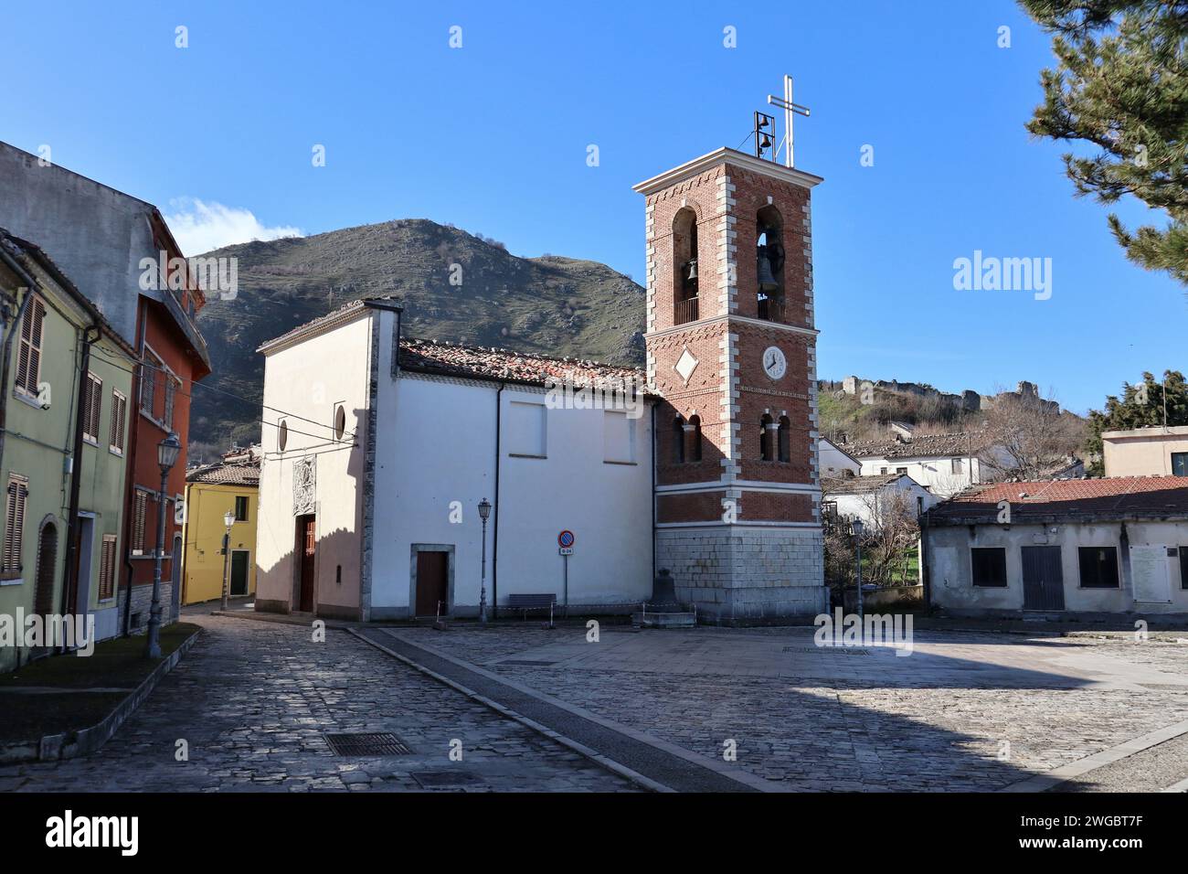 Civita Superiore Di Bojano In Molise Stock Photo Alamy