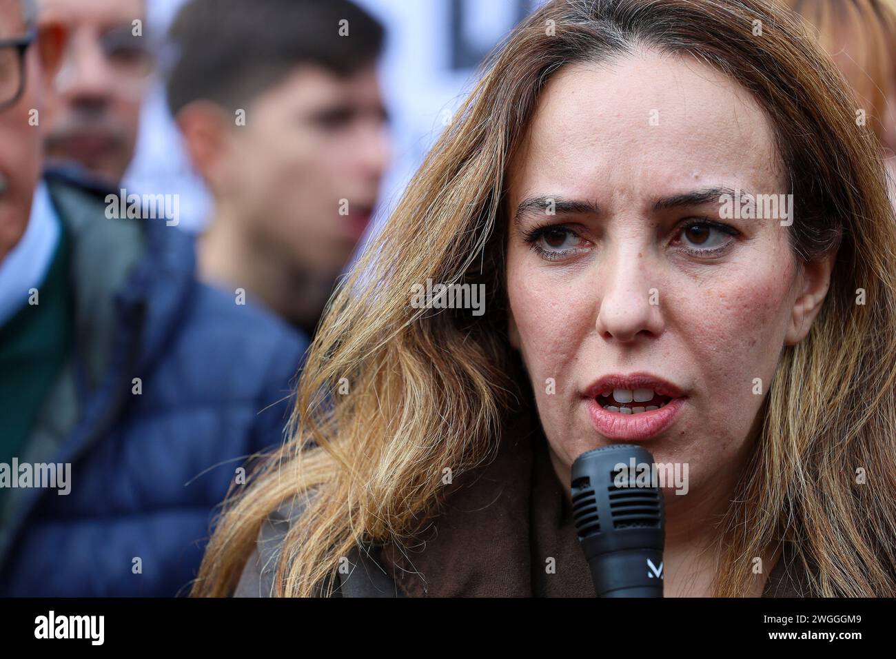 Stella Moris Wife Of Julian Assange During The Inauguration Of A