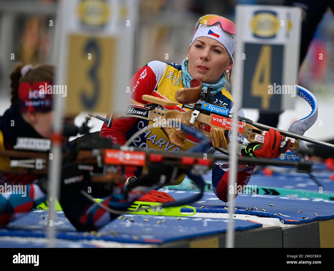 Lucie Charvatova Of Czech Republic During Official Training For The