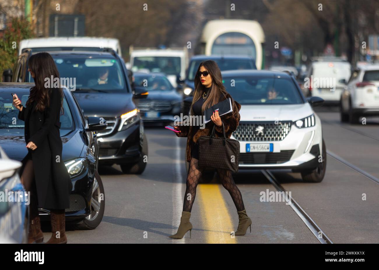 Milano Italia 21st Feb 2024 Foto Stefano Porta LaPresse21 02 2024