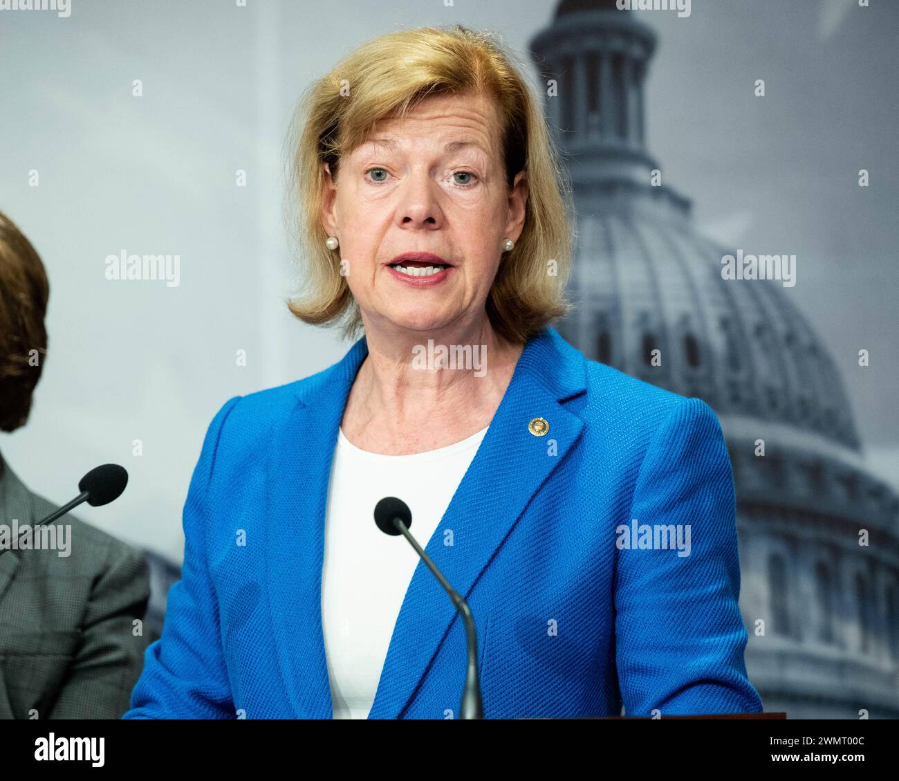 Washington United States 27th Feb 2024 U S Senator Tammy Baldwin