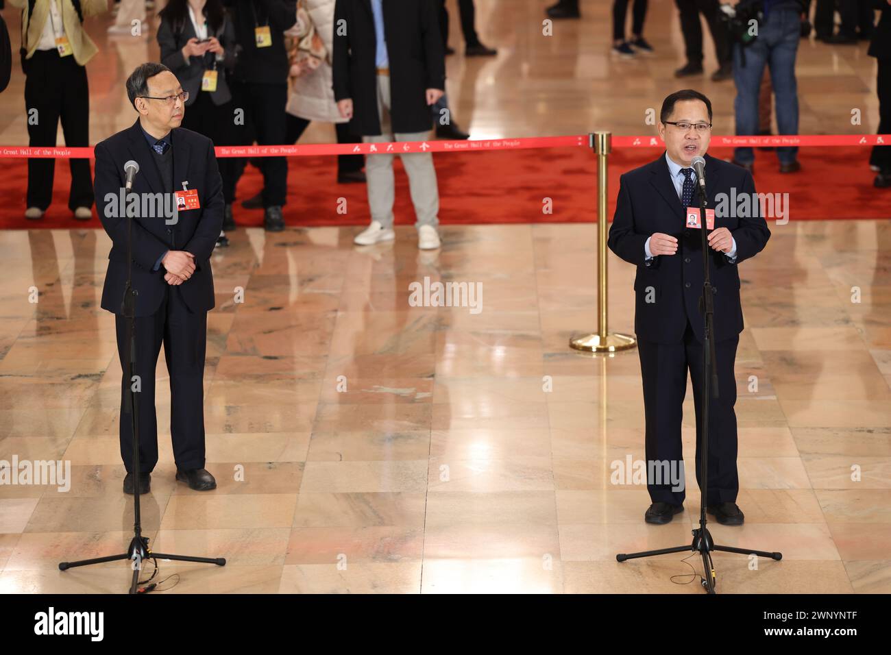 Beijing China 5th Mar 2024 Deputies To The 14th National People S