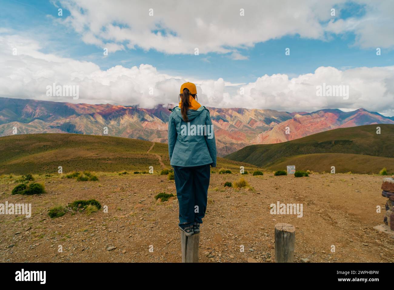 Anorama Of The Cerro De Los Colores Or Fourteen Coloured Mountain