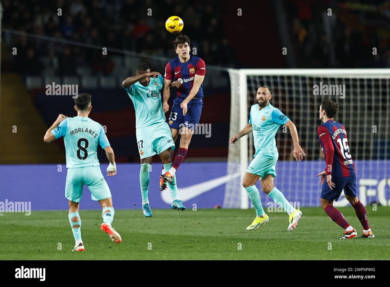 Barcelona Spain Th Mar Pau Cubarsi Barcelona Football