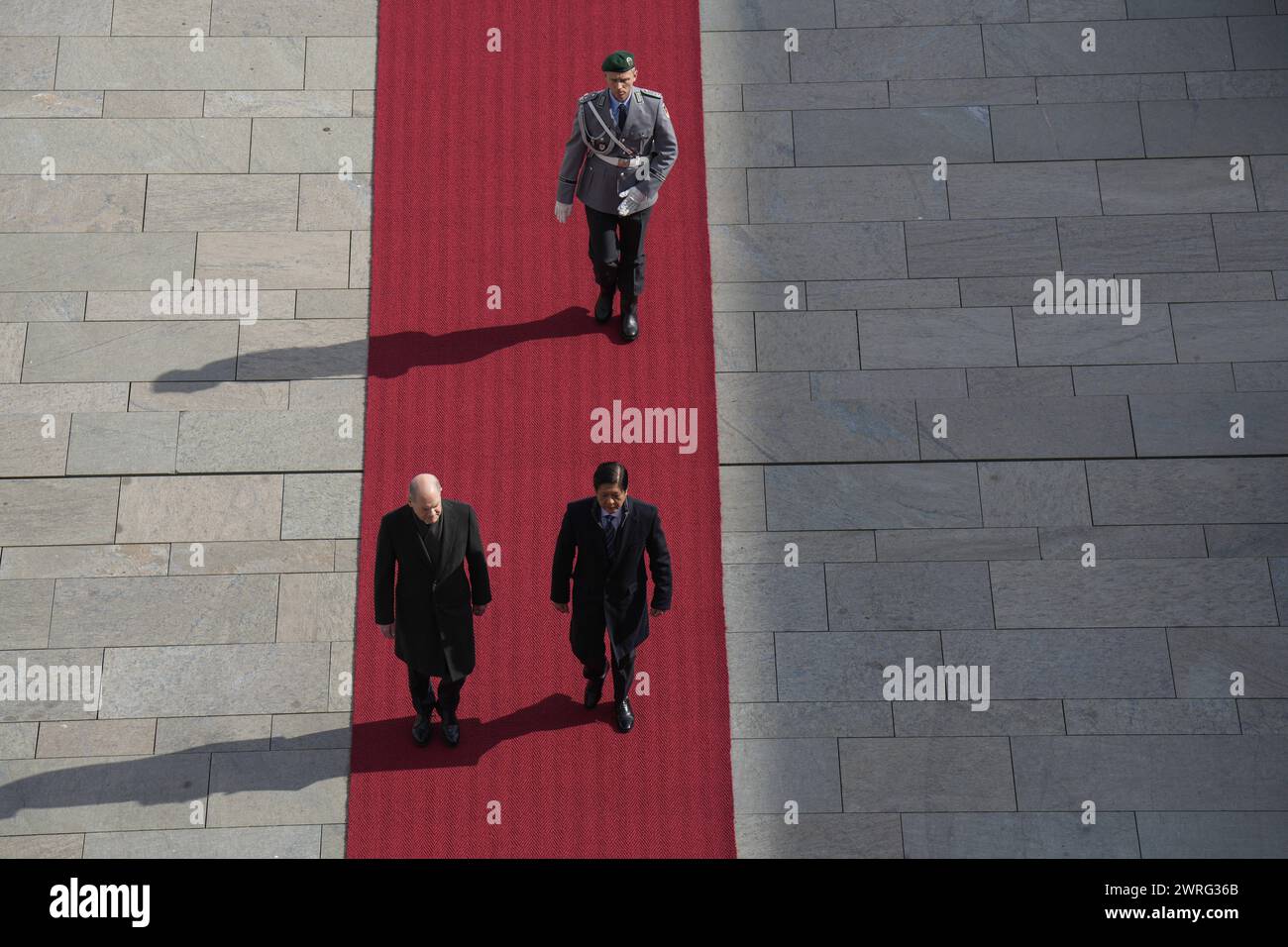 Staatsbesuch Bundeskanzler Scholz Staatspr Sident Ferdinand Marcos Jr