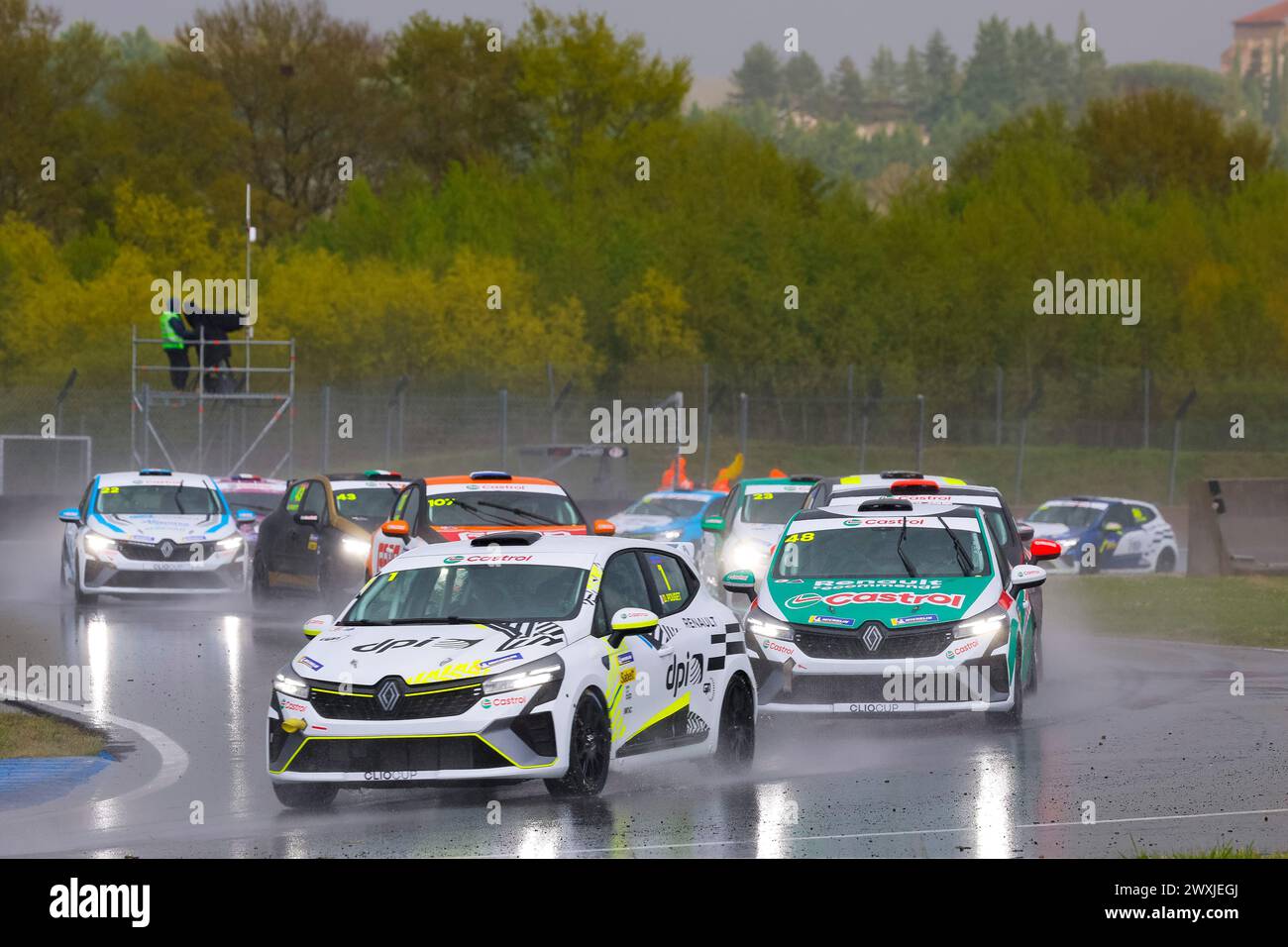 01 POUGET David Fra GPA Racing Clio Cup V Action During The 1st