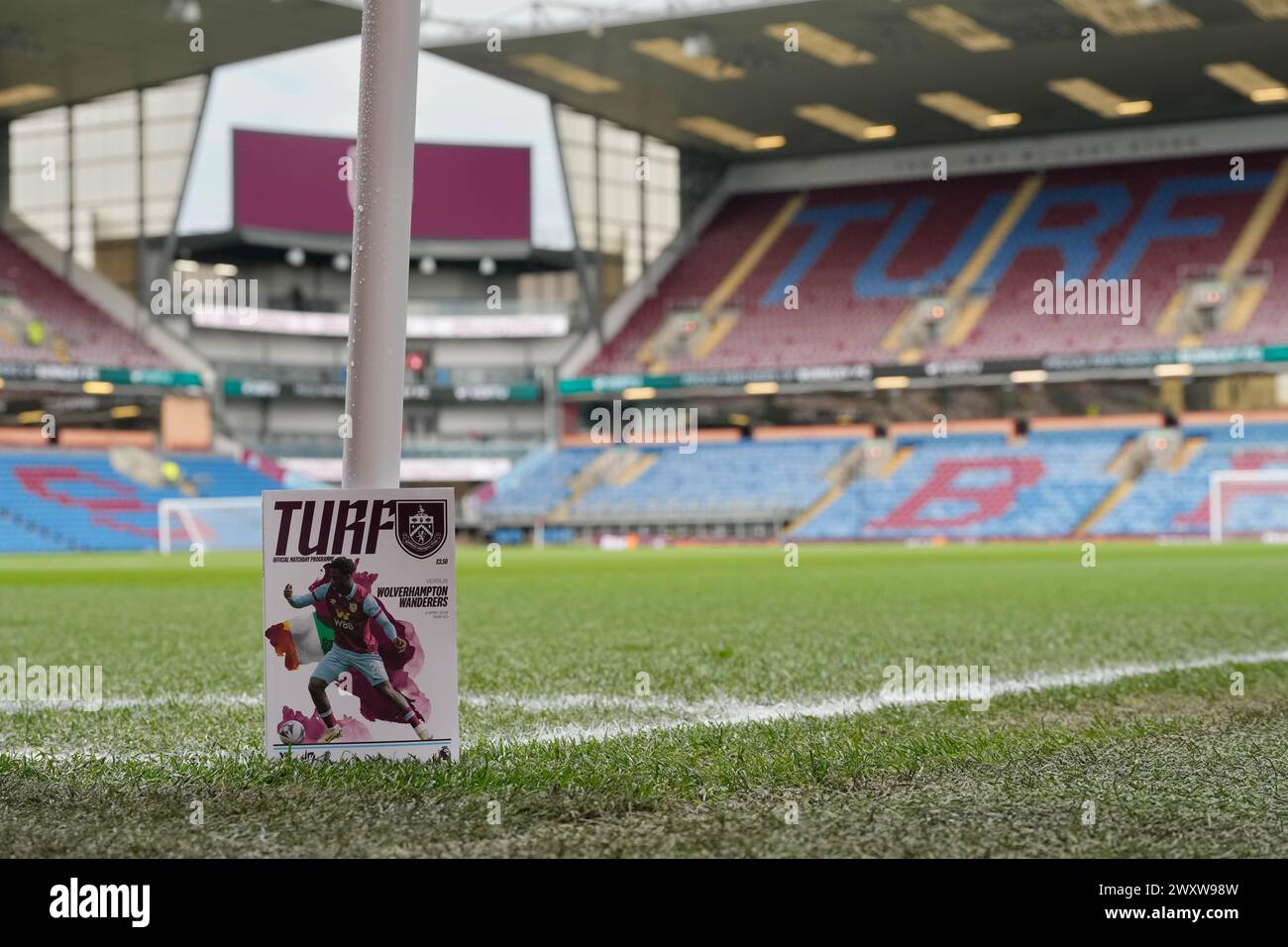 Turf Moor Burnley Lancashire Uk Nd Apr Premier League