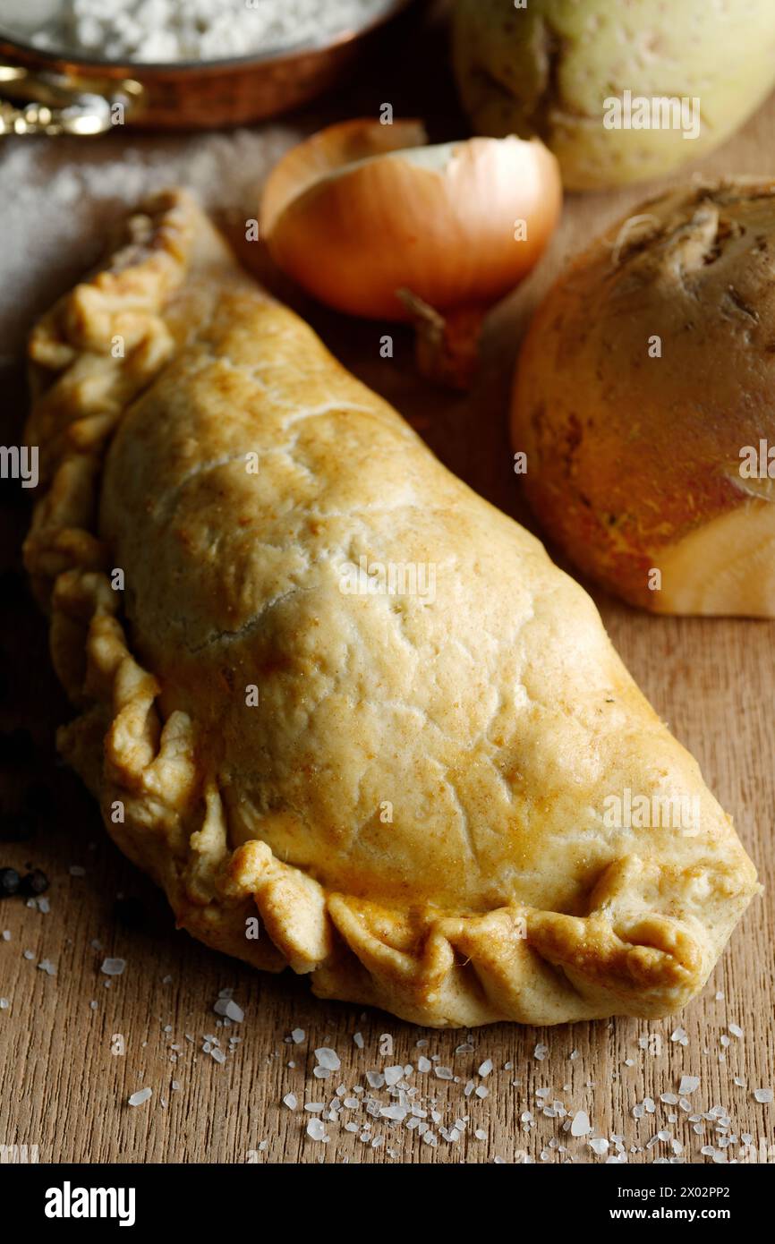 Traditional British Cornish Pasty Stock Photo Alamy