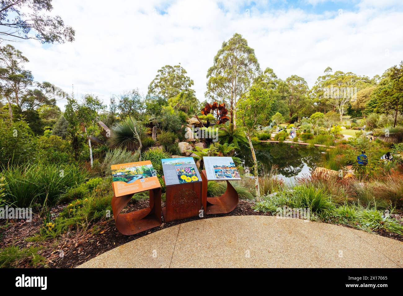 Dandenong Ranges Botanic Garden In Olinda Australia Stock Photo Alamy