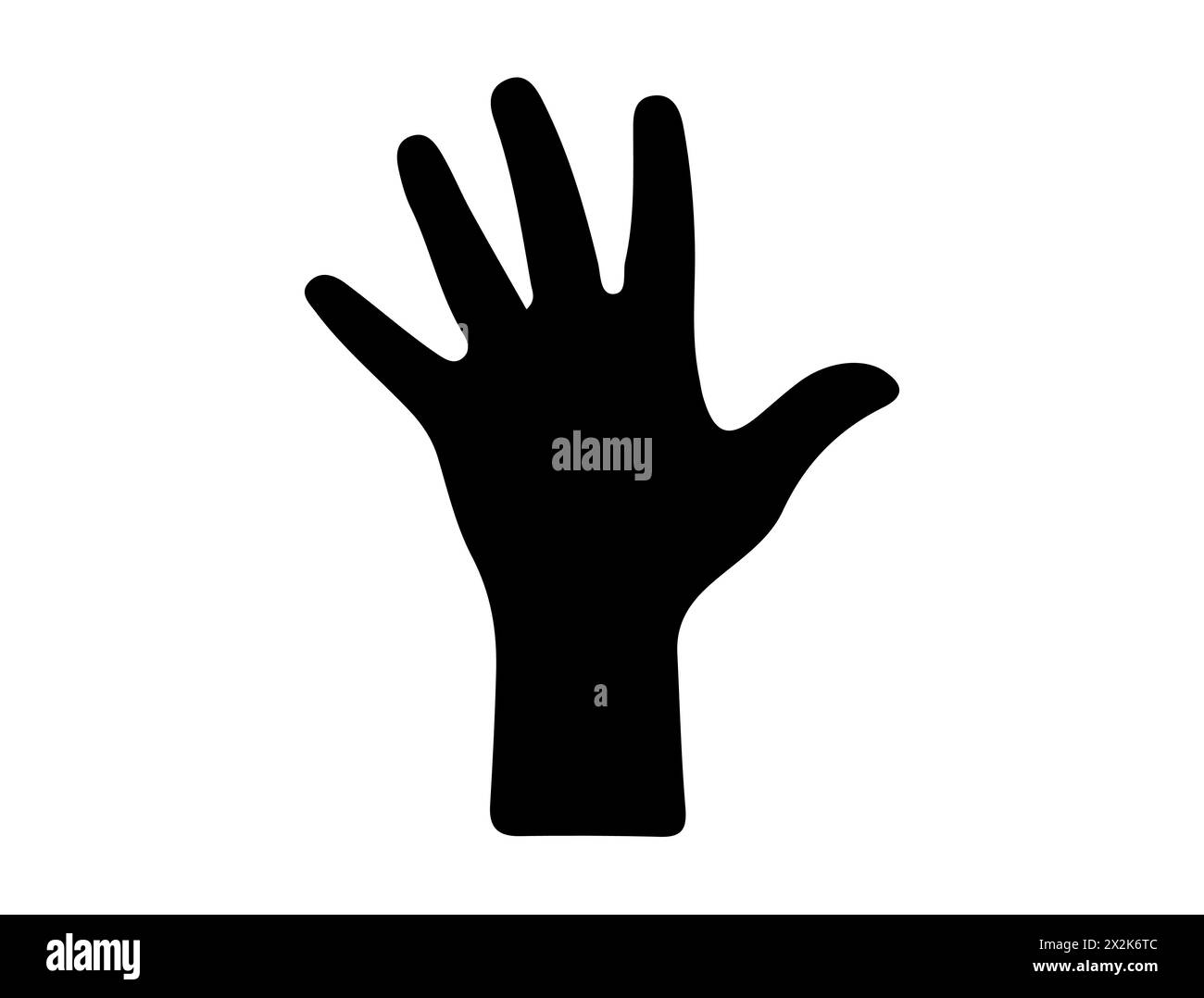 Hand Gesture Silhouette Vector Art Stock Vector Image Art Alamy