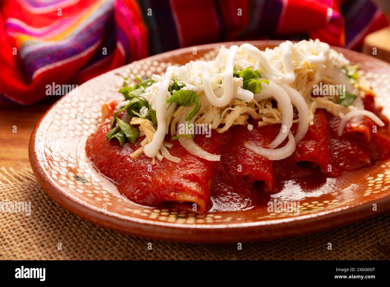 Entomatadas Also Known As Enjitomatadas A Typical Dish Of Mexican