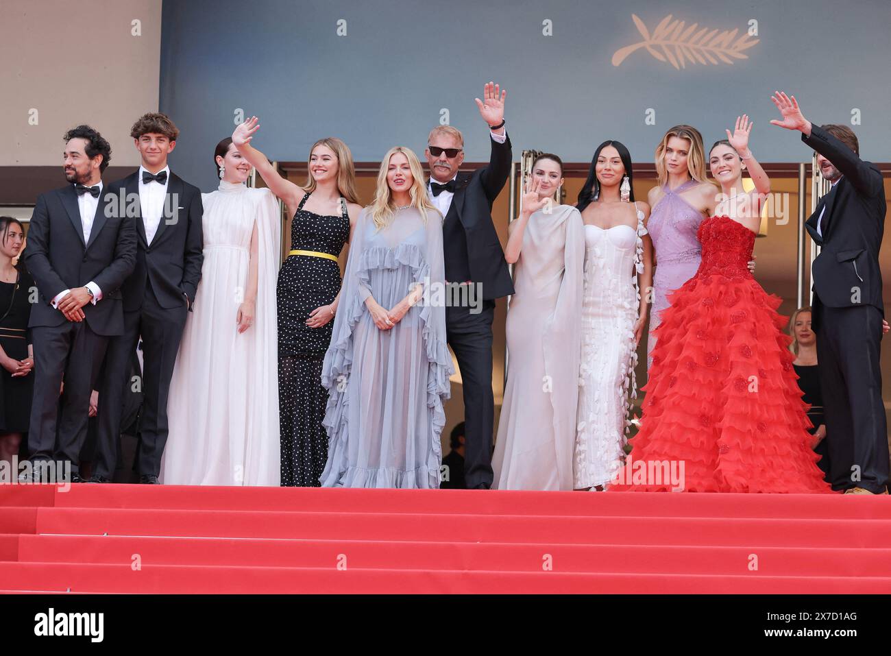 Cannes France 19th May 2024 Hayes Costner Alejandro Edda Jena