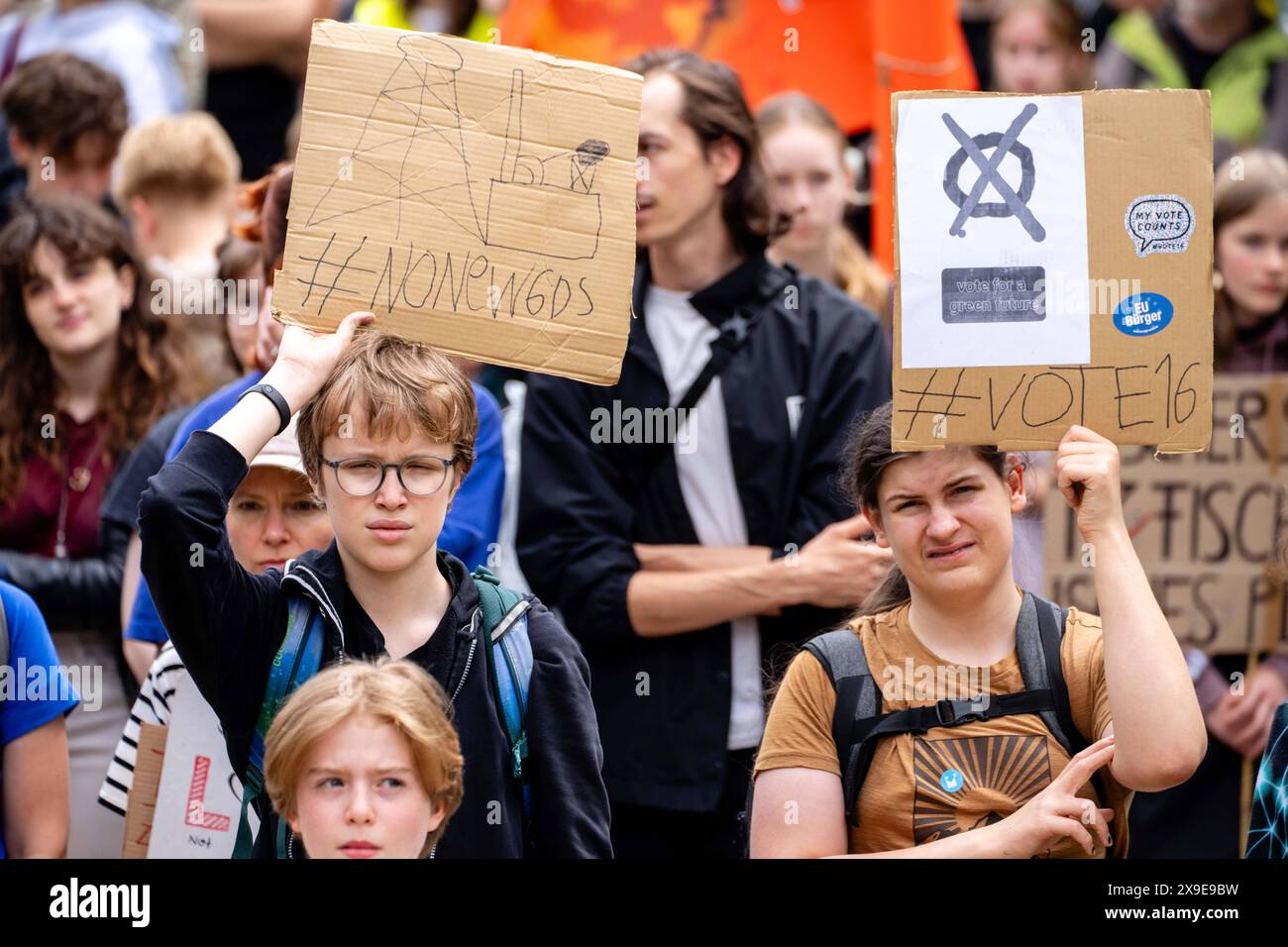 Berlin Deutschland Mai Fridays For Future Demo Beim