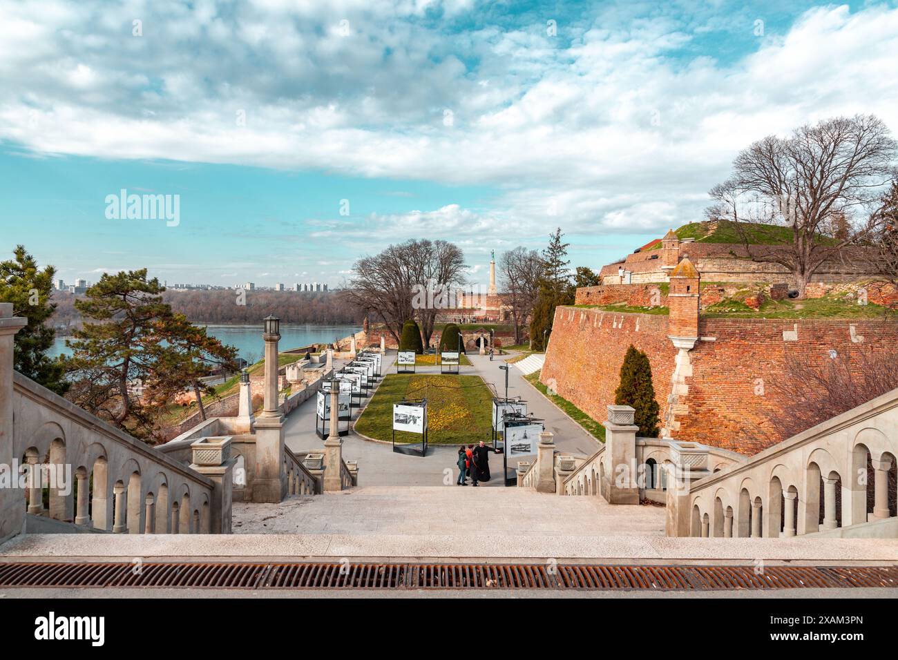 Belgrade Serbia Feb The Belgrade Fortress Consists Of The