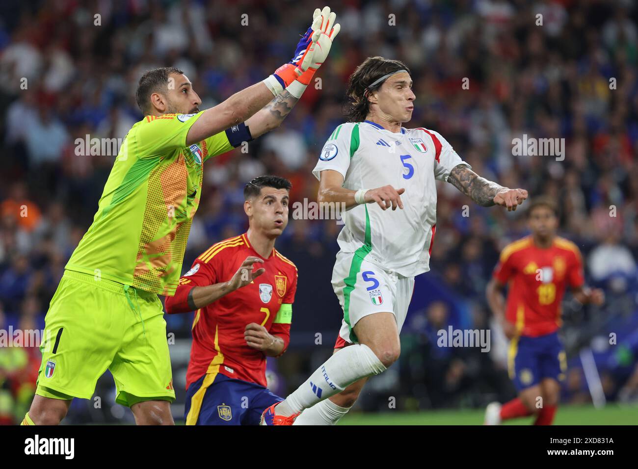 Gelsenkirchen Germany Gianluigi Donnarumma Of Italy