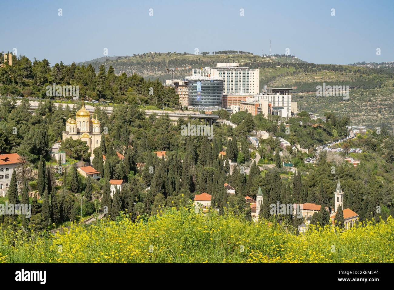 Jerusalem Israel March 3rd 2024 A Landscape Of Ein Karem