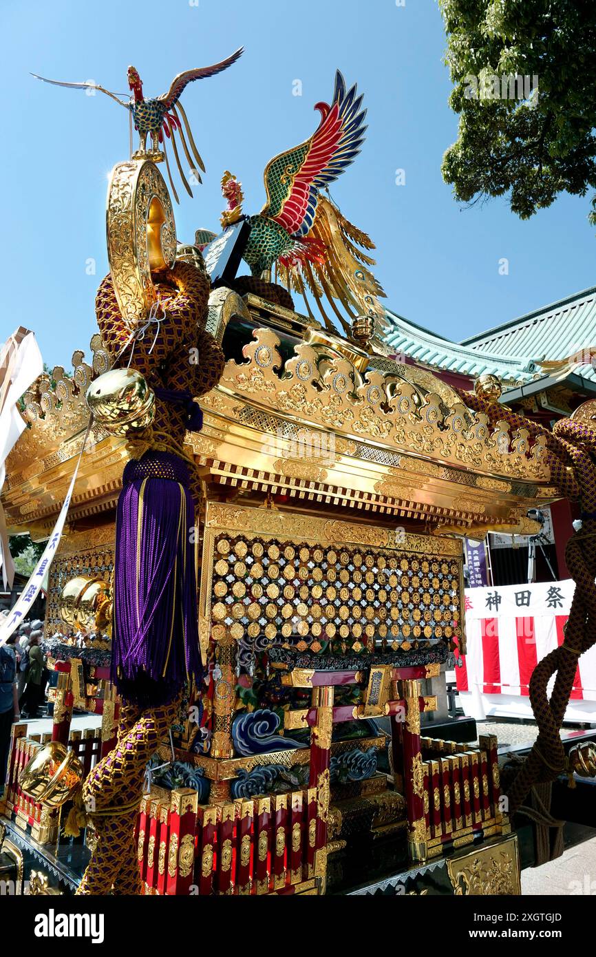 Japan Honshu Island Kanto Tokyo Traditional Festival Matsuri Scene