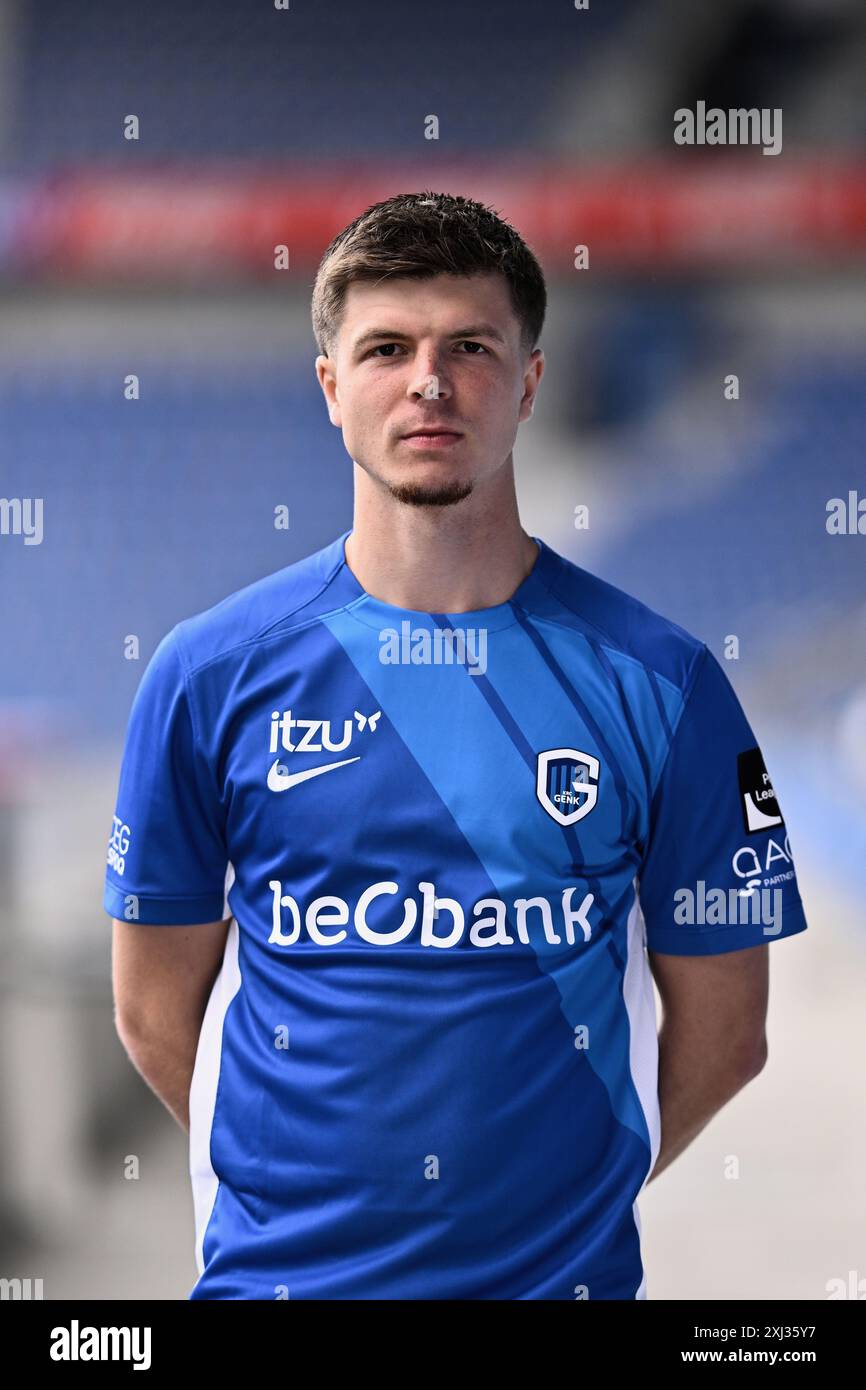 Genk Belgium Th July Genk S Jarne Steuckers Poses For A